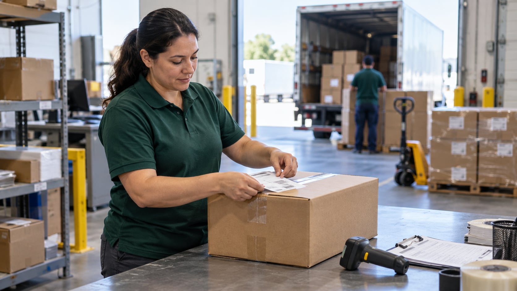 GBP recruitment image representing Shipping Clerk